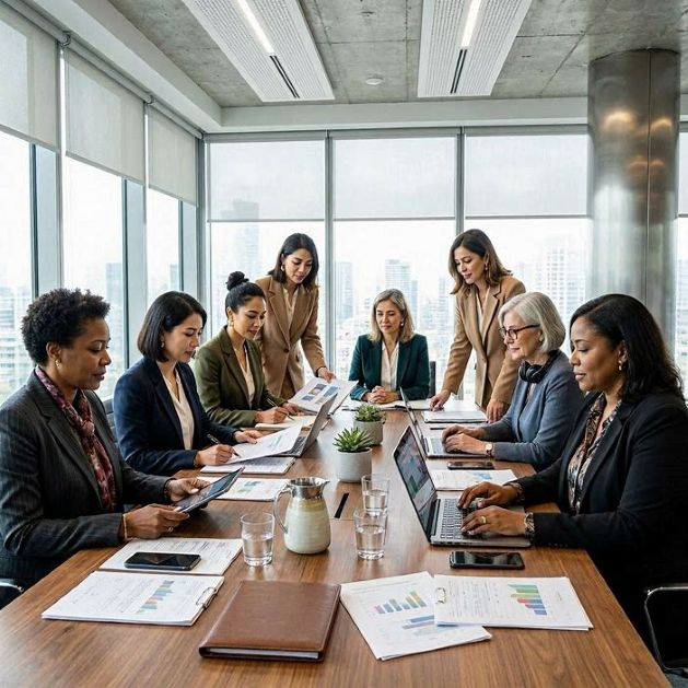 diverse women CEOs and executive leaders